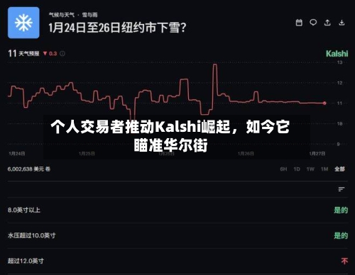 个人交易者推动Kalshi崛起，如今它瞄准华尔街-第2张图片