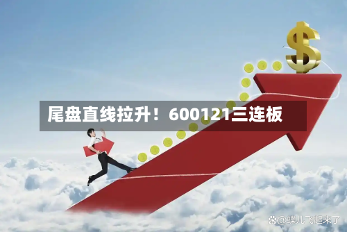 尾盘直线拉升!600121三连板-第2张图片