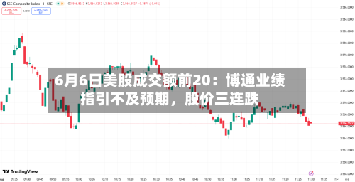 6月6日美股成交额前20：博通业绩指引不及预期	，股价三连跌-第3张图片