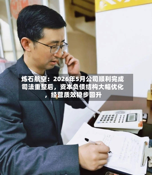 炼石航空：2026年5月公司顺利完成司法重整后	，资本负债结构大幅优化，经营质效稳步回升-第3张图片