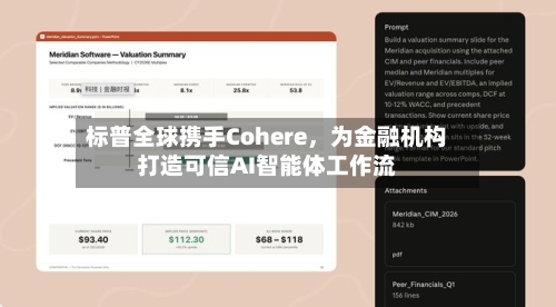 标普全球携手Cohere，为金融机构打造可信AI智能体工作流-第2张图片