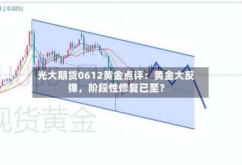 光大期货0612黄金点评：黄金大反弹，阶段性修复已至？-第2张图片