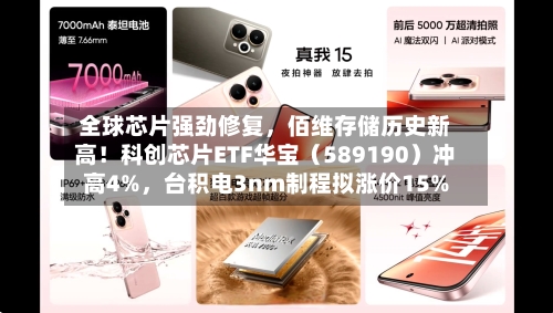 全球芯片强劲修复，佰维存储历史新高！科创芯片ETF华宝（589190）冲高4%	，台积电3nm制程拟涨价15%-第3张图片