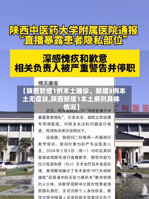 【陕西新增1例本土确诊、新增3例本土无症状,陕西新增1本土病例具体情况】-第3张图片