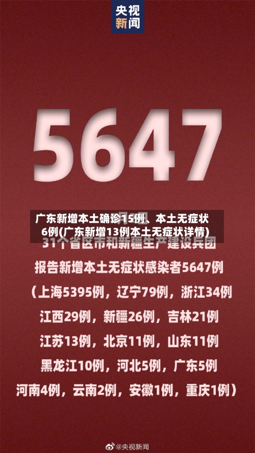 广东新增本土确诊15例、本土无症状6例(广东新增13例本土无症状详情)-第3张图片