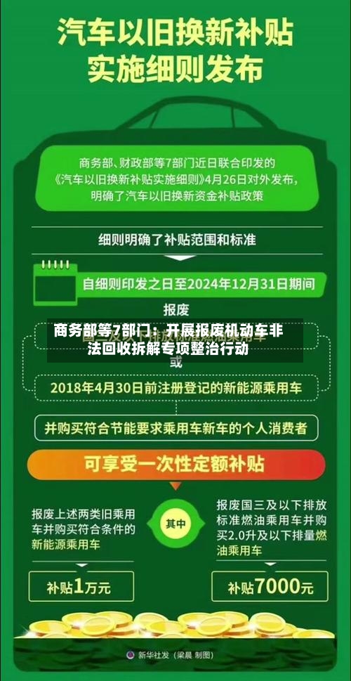 商务部等7部门:开展报废机动车非法回收拆解专项整治行动-第2张图片