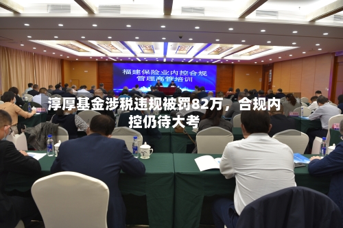 淳厚基金涉税违规被罚82万，合规内控仍待大考-第2张图片