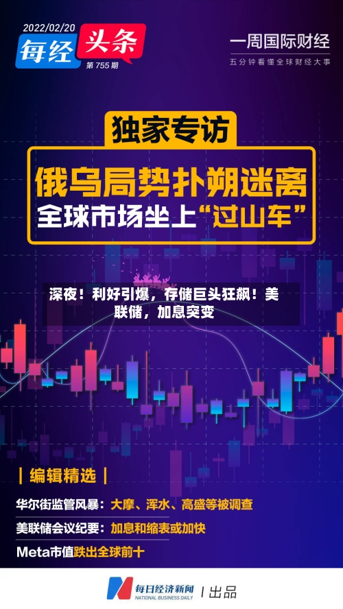 深夜！利好引爆，存储巨头狂飙！美联储，加息突变-第3张图片