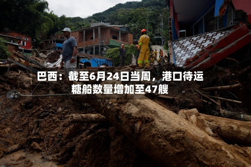 巴西：截至6月24日当周，港口待运糖船数量增加至47艘-第2张图片