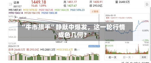 “牛市旗手	”静默中爆发，这一轮行情成色几何？-第3张图片