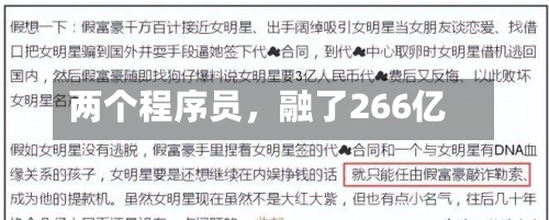 两个程序员	，融了266亿-第2张图片
