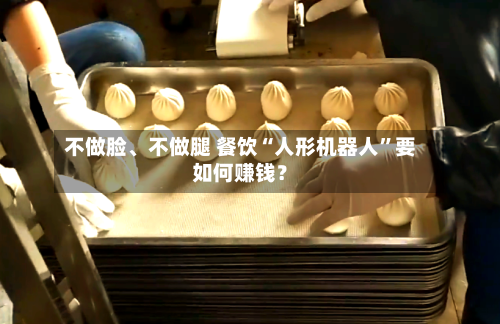 不做脸、不做腿 餐饮“人形机器人”要如何赚钱？-第3张图片