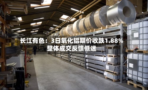 长江有色：3日氧化铝期价收跌1.88% 整体成交反馈低迷
