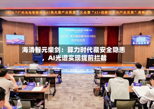 海清智元柴剑：算力时代藏安全隐患，AI光谱实现提前拦截-第2张图片