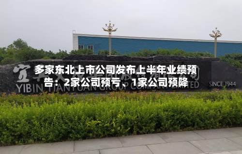 多家东北上市公司发布上半年业绩预告：2家公司预亏、1家公司预降-第3张图片