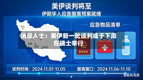 消息人士:美伊新一轮谈判或于下周在瑞士举行