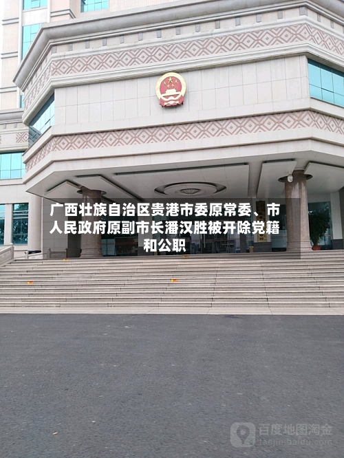 广西壮族自治区贵港市委原常委、市人民政府原副市长潘汉胜被开除党籍和公职-第2张图片