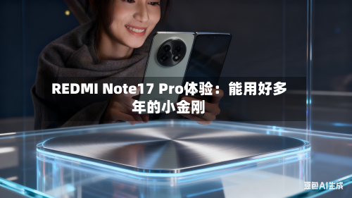 REDMI Note17 Pro体验：能用好多年的小金刚