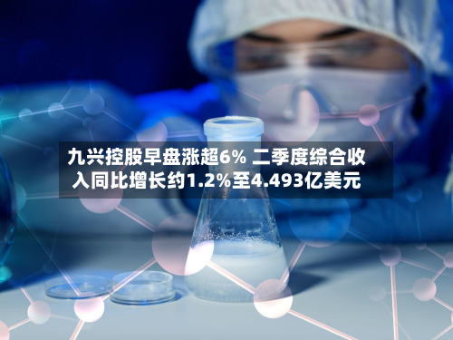 九兴控股早盘涨超6% 二季度综合收入同比增长约1.2%至4.493亿美元-第1张图片
