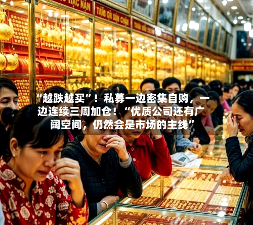 “越跌越买”!私募一边密集自购,一边连续三周加仓!“优质公司还有广阔空间,仍然会是市场的主线”