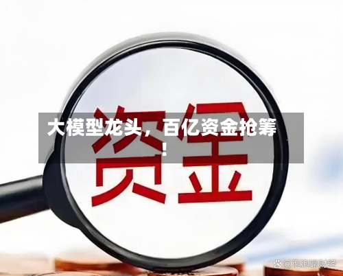 大模型龙头	，百亿资金抢筹！-第2张图片