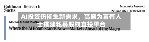 AI投资热催生新需求，高盛为富有人士搭建私募股权直投平台-第2张图片