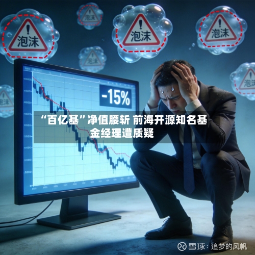 “百亿基	”净值腰斩 前海开源知名基金经理遭质疑-第3张图片