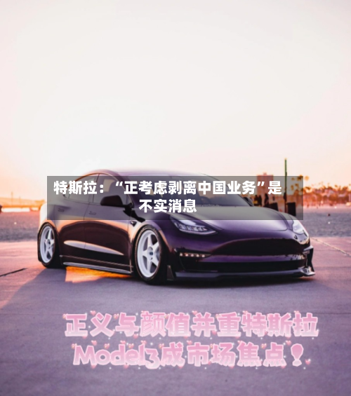 特斯拉：“正考虑剥离中国业务”是不实消息-第2张图片