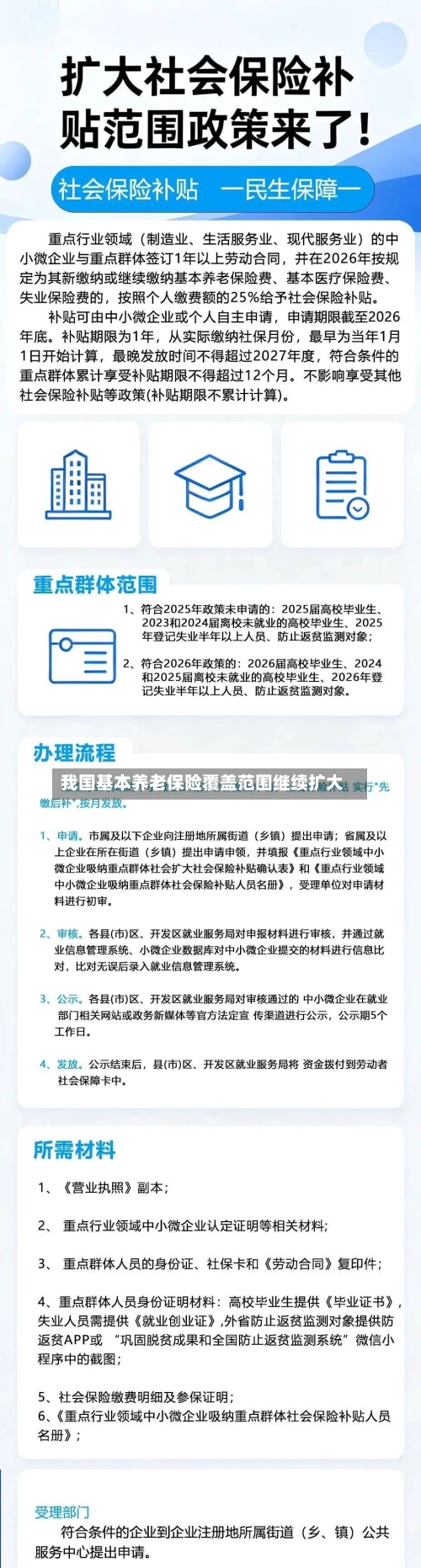 我国基本养老保险覆盖范围继续扩大-第2张图片