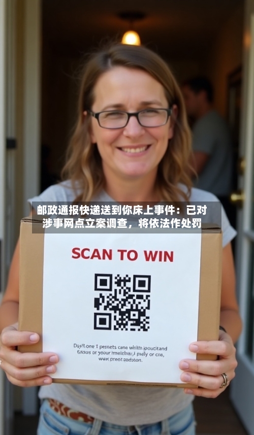 邮政通报快递送到你床上事件：已对涉事网点立案调查，将依法作处罚-第2张图片