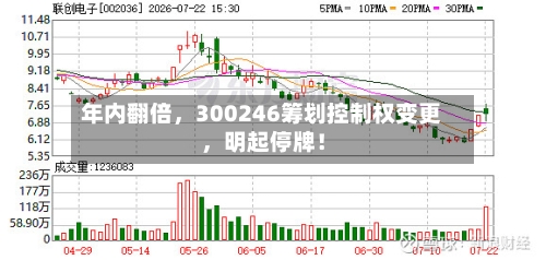 年内翻倍，300246筹划控制权变更，明起停牌！-第2张图片