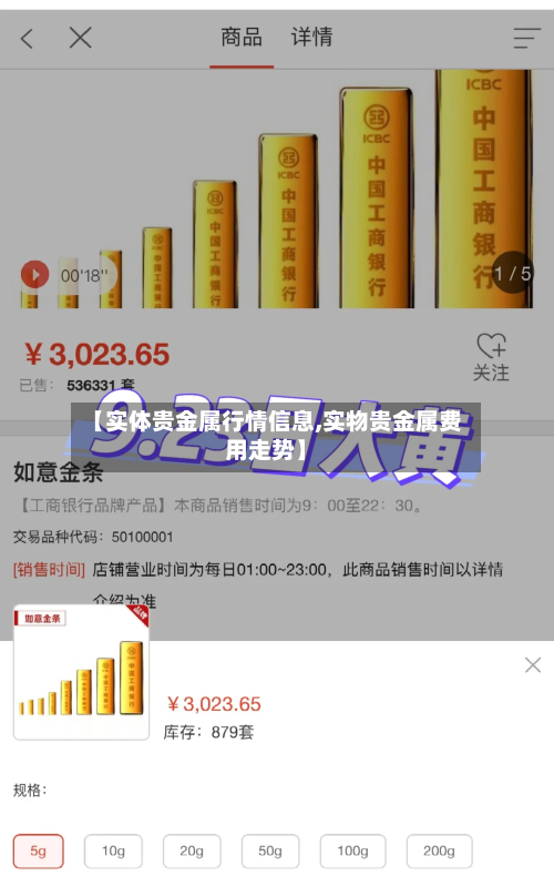 【实体贵金属行情信息,实物贵金属费用走势】