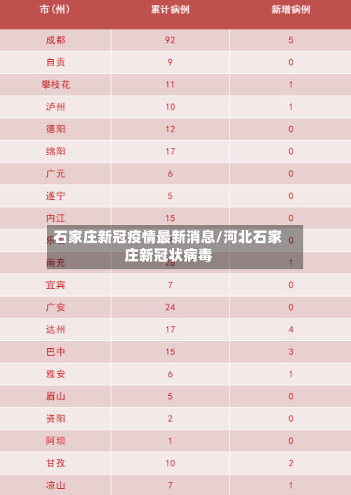 石家庄新冠疫情最新消息/河北石家庄新冠状病毒-第2张图片