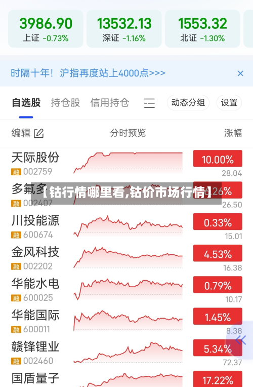 【钴行情哪里看,钴价市场行情】-第2张图片