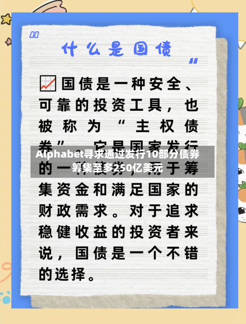 Alphabet寻求通过发行10部分债券筹集至多250亿美元-第2张图片