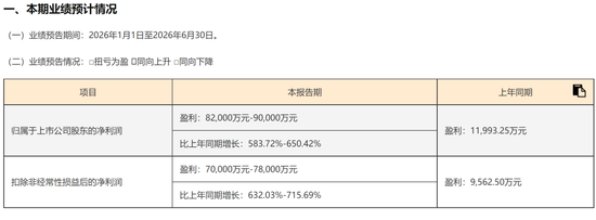 A股罕见！周六，5家创业板公司发布业绩预告！301536	，净利预增约6倍